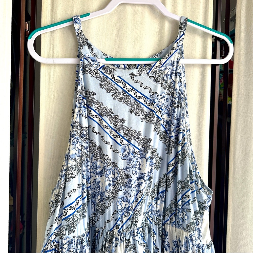 Torrid Challis Bandanna Print High Neck Sun Dress 2X Hi-Lo - Picture 6 of 10